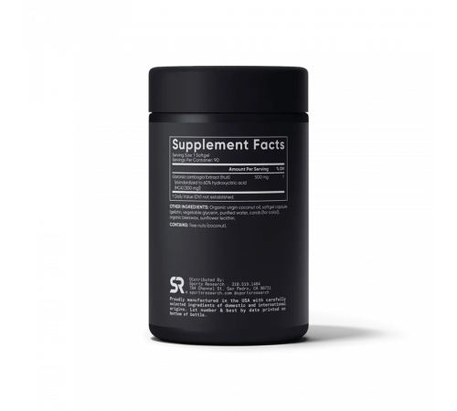 Гарциния камбоджийская, Garcinia Cambogia, Sports Research, 90 капсул