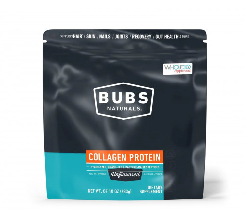 Коллагеновый протеин, Collagen Protein, Bubs Naturals, 283 г
