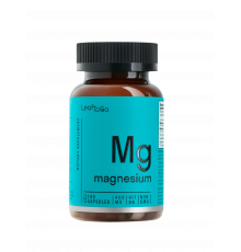 Цитрат Магния, Magnesium Citrate, Leaf To Go, 100 капсул