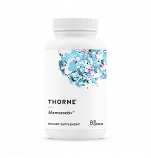 Добавка для поддержки когнитивных функций, Memoractiv, Thorne, 60 капсул