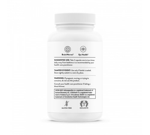 Добавка для поддержки когнитивных функций, Memoractiv, Thorne, 60 капсул