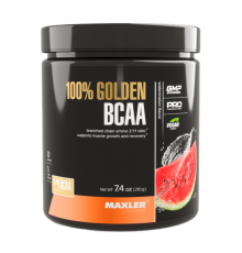 Аминокислотный комплекс БЦАА Арбуз, Golden BCAA Watermelon, Maxler, 210 г