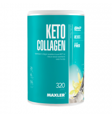 Кето Коллаген Ваниль, Keto Collagen Vanilla, Maxler, 320 г