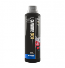 L-Карнитин Черника-малина, L-Carnitine Blueberry Raspberry, Maxler, 500 мл