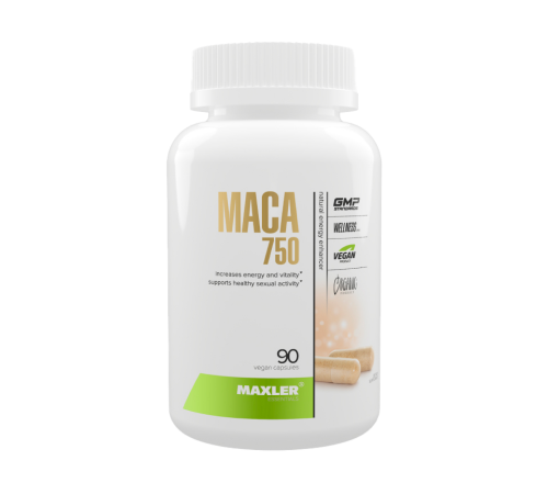 Мака, Maca, Maxler, 90 вегетарианских капсул