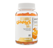 Витамин C Апельсин, Vitamin C Orange, Maxler, 60 жевательных пастилок