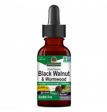 Экстракт черного ореха и полыни, Black Walnut & Wormwood Liquid Extract, Nature's Answer, 30 мл