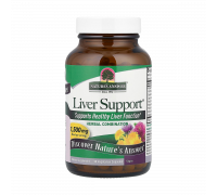 Добавка для поддержки печени, Liver Support, Nature's Answer, 90 вегетарианских капсул