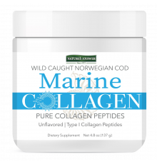 Морской коллаген, Marine Collagen Powder, Nature's Answer, 137 г