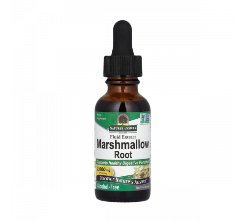 Экстракт корня алтея, Marshmallow Root Liquid Extract, Nature's Answer, 30 мл