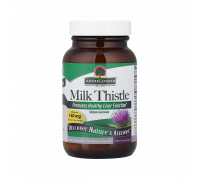 Расторопша, Milk Thistle, Nature's Answer, 60 вегетарианских капсул