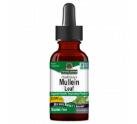 Экстракт листьев коровяка, Mullein Leaf Liquid Extract, Nature's Answer, 30 мл