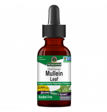 Экстракт листьев коровяка, Mullein Leaf Liquid Extract, Nature's Answer, 30 мл