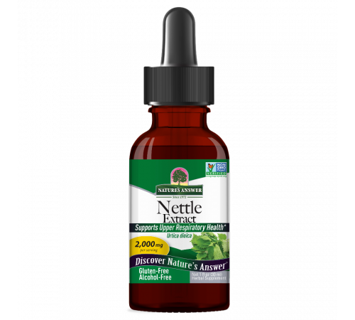 Экстракт листьев крапивы, Nettle Leaf, Nature's Answer, 30 мл