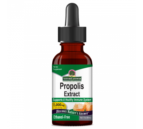 Экстракт прополиса, Propolis Liquid Extract, Nature's Answer, 30 мл