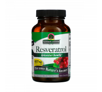 Ресвератрол, Resveratrol, Nature's Answer, 60 вегетарианских капсул