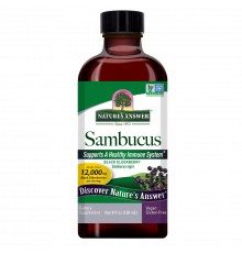 Экстракт черной бузины, Sambucus, Nature's Answer, 120 мл