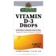 Витамин D3, Vitamin D3 Liquid, Nature's Answer, 15 мл