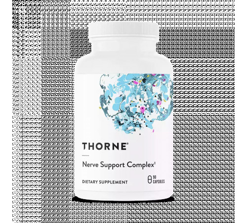 Нейрохондрия, Nerve Support Complex, Thorne, 90 капсул
