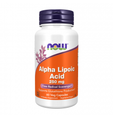 Альфа-липоевая кислота, Alpha Lipoic Acid, Now Foods, 60 капсул