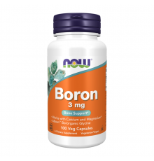 Бор, Boron, Now Foods, 100 капсул