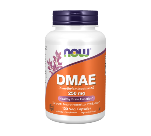 ДМАЭ, DMAE, Now Foods, 100 капсул