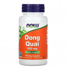 Дягиль натуральный, Dong Quai, Now Foods, 100 вегетарианских капсул