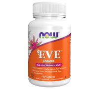 Мультивитамины для женщин Ева, EVE Women's Multi, Now Foods, 90 таблеток