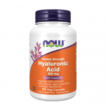 Гиалуроновая кислота, Hyaluronic Acid, Now Foods, 120 капсул