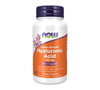 Гиалуроновая кислота, Hyaluronic Acid, Now Foods, 60 капсул
