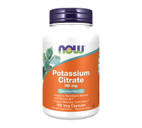 Цитрат калия, Potassium Citrate, Now Foods, 180 вегетарианских капсул