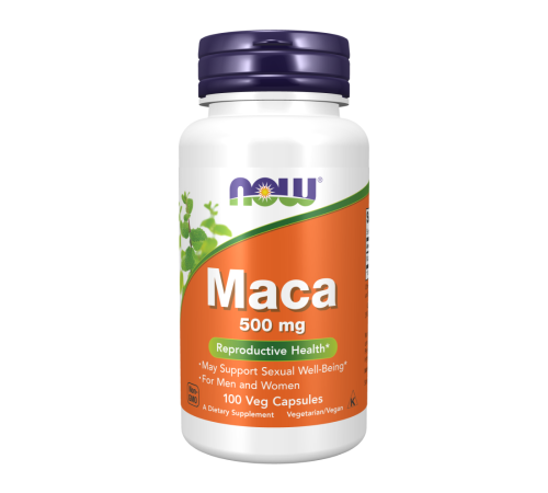 Мака, Maca, Now Foods, 100 капсул