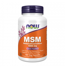 Метилсульфонилметан, МSМ, Now Foods, 120 капсул