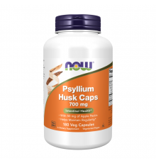 Оболочка семян подорожника, Psyllium Husk Caps, Now Foods, 180 капсул