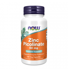 Пиколинат цинка, Zinc Picolinate, Now Foods, 120 капсул