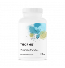 Фосфатидилхолин, Phosphatidyl Choline, Thorne, 60 капсул
