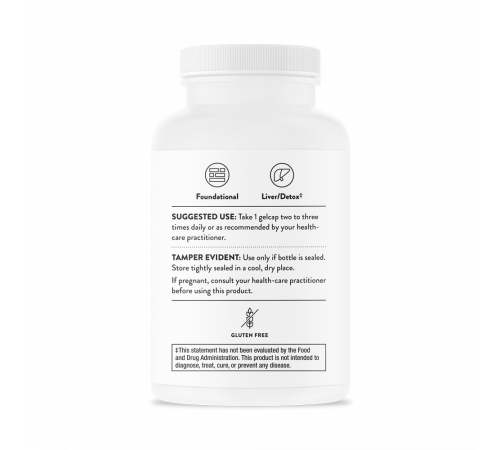 Фосфатидилхолин, Phosphatidyl Choline, Thorne, 60 капсул