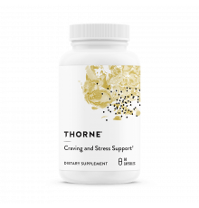 Комплекс для снижения тяги к еде и стресса, Craving and Stress Support, Thorne, 60 капсул