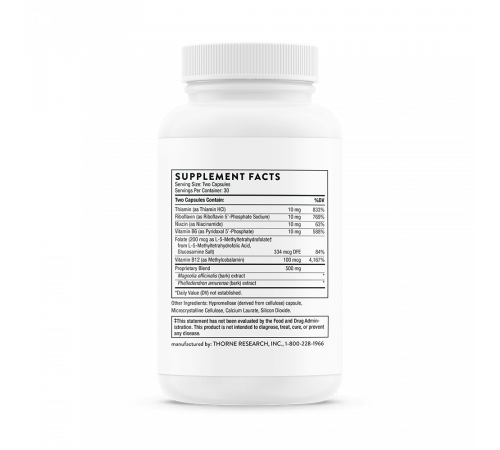 Комплекс для снижения тяги к еде и стресса, Craving and Stress Support, Thorne, 60 капсул