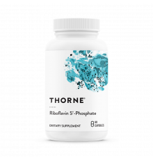Витамин B2 Рибофлавин 5' фосфат, Riboflavin 5'-Phosphate, Thorne, 60 капсул