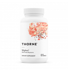 Фитосомы силибина, Siliphos, Thorne, 90 капсул