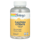 Цитрат кальция, Calcium Citrate, Solaray, 120 растительных капсул