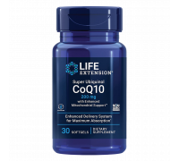 Супер убихинол (CoQ10), Super Ubiquinol CoQ10 With Enhanced Mitochondrial Support, Life Extension, 30 капсул