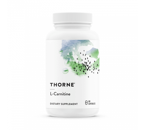 L-Карнитин, L-Carnitine, Thorne, 60 капсул