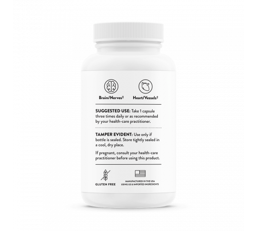 L-Карнитин, L-Carnitine, Thorne, 60 капсул
