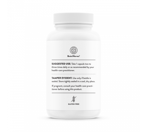 Аминокислота ацетил L-карнитин, Acetyl-L-Carnitine, Thorne, 60 капсул