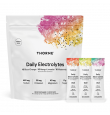 Электролитный комплекс, Daily Electrolytes, Variety Pack, 30 пакетиков, Thorne, 4.37 г