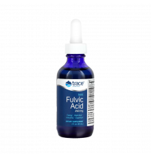 Ионная фульвокислота, Ionic Fulvic Acid, Trace Minerals, 59 мл