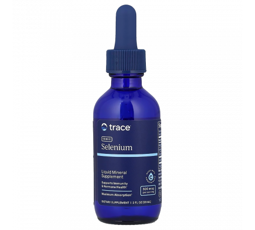 Ионный селен, Ionic Selenium, Trace Minerals, 59 мл