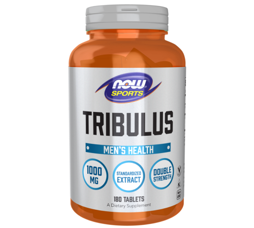 Трибулус, Tribulus, Now Foods, 180 таблеток